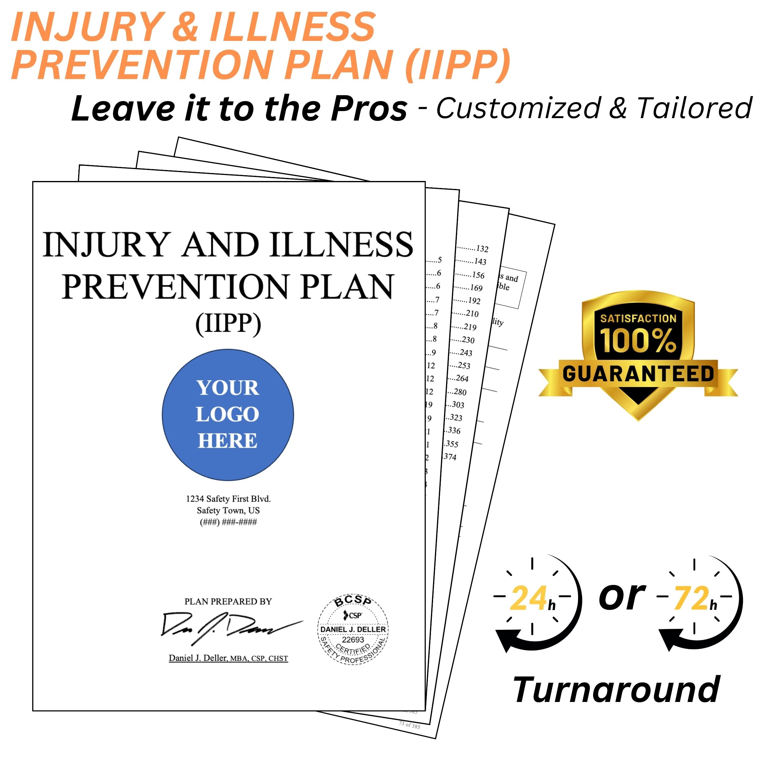 IIPP - Injury Illness and Prevention Plan (IIPP)