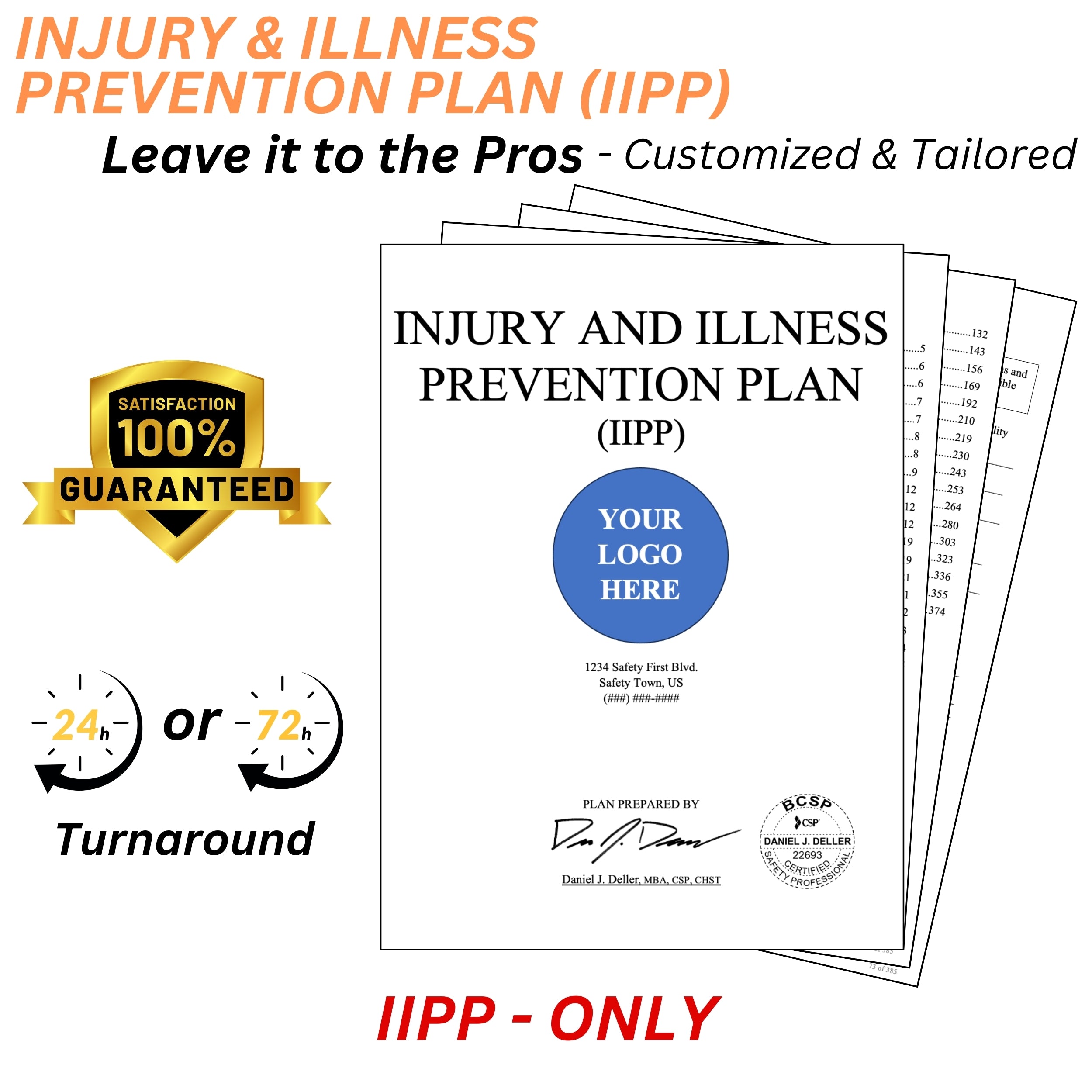 IIPP - Injury Illness and Prevention Plan (IIPP)