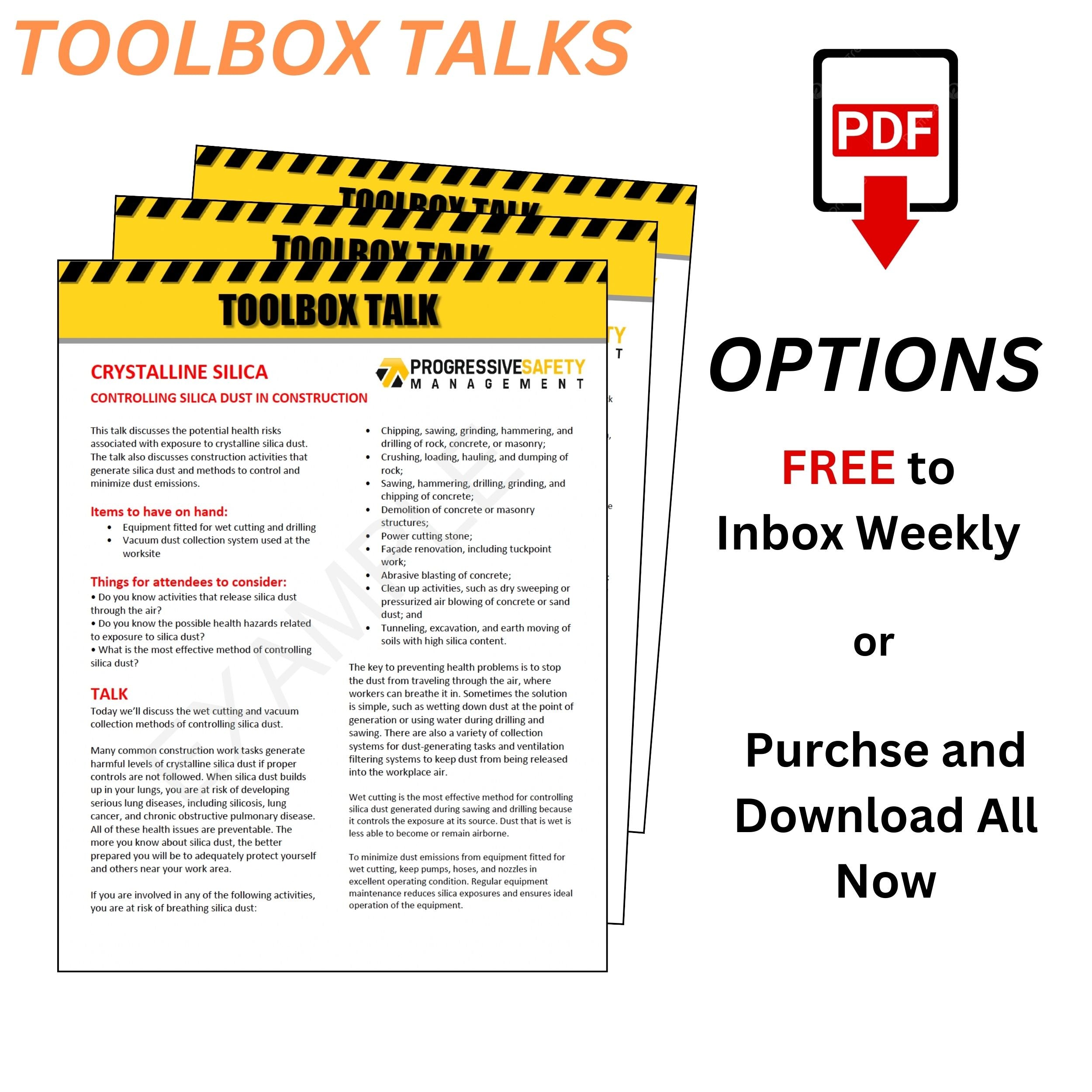 Electrical Complete Digital Toolbox Talk Template, 59 OFF