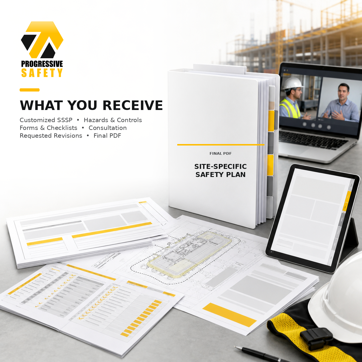 Customized Site-Specific Safety Plan (SSSP)