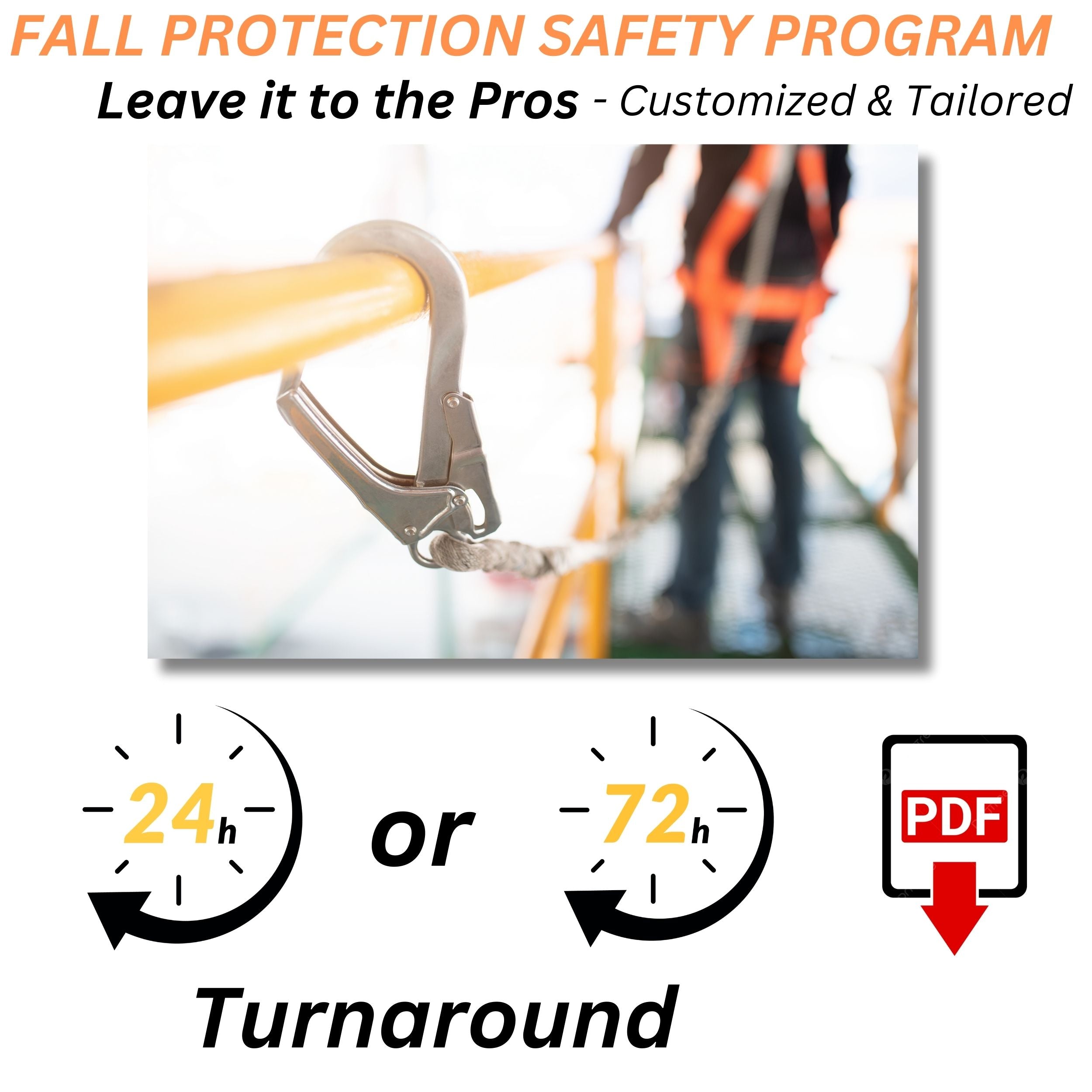 Fall Program Cover Fall Protection Safety Program