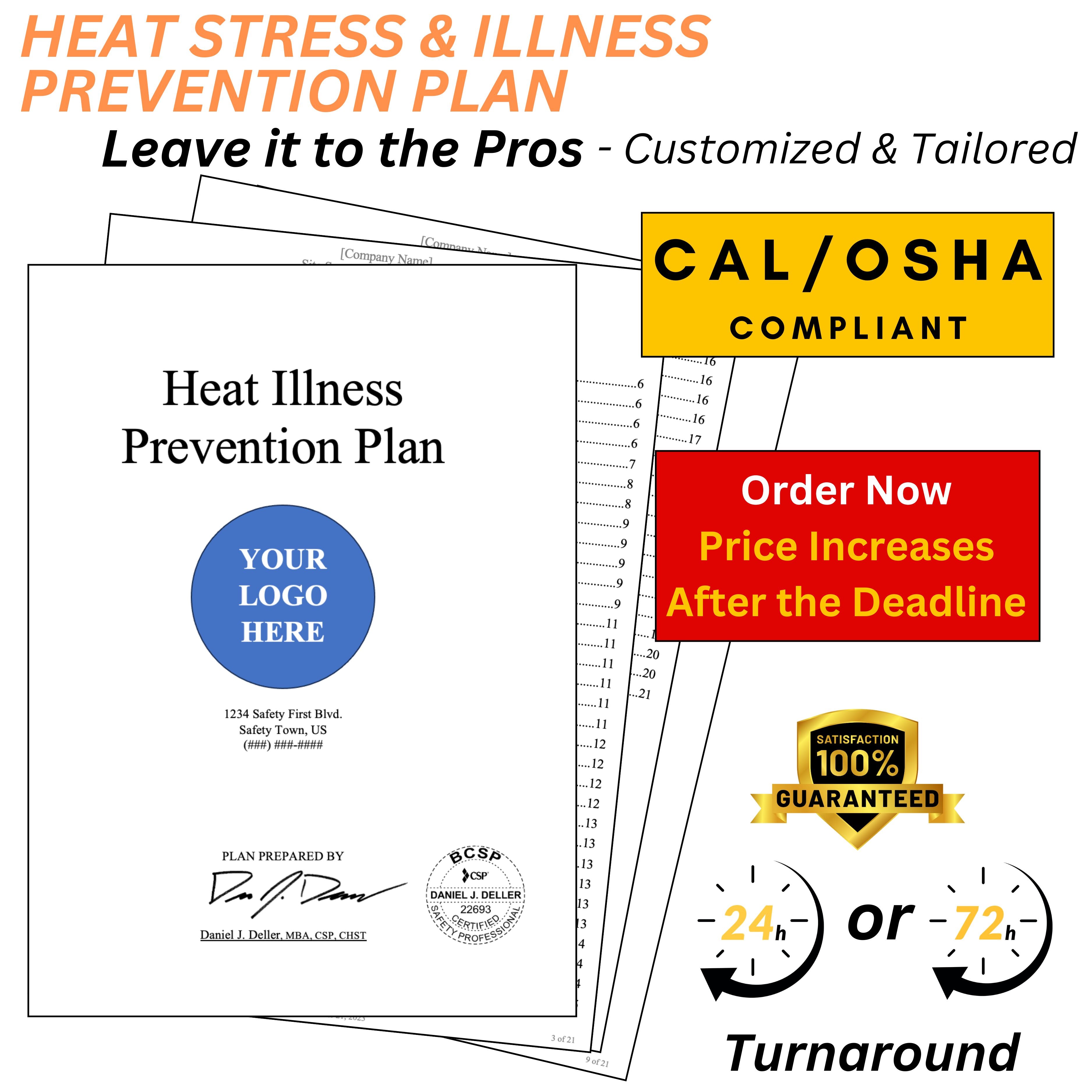 Heat Stress and Illness Prevention Plan