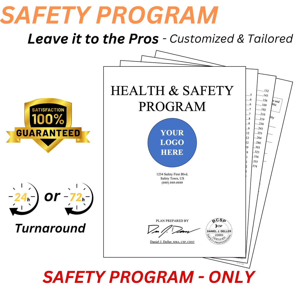 Writing Safety Programs Safety Program