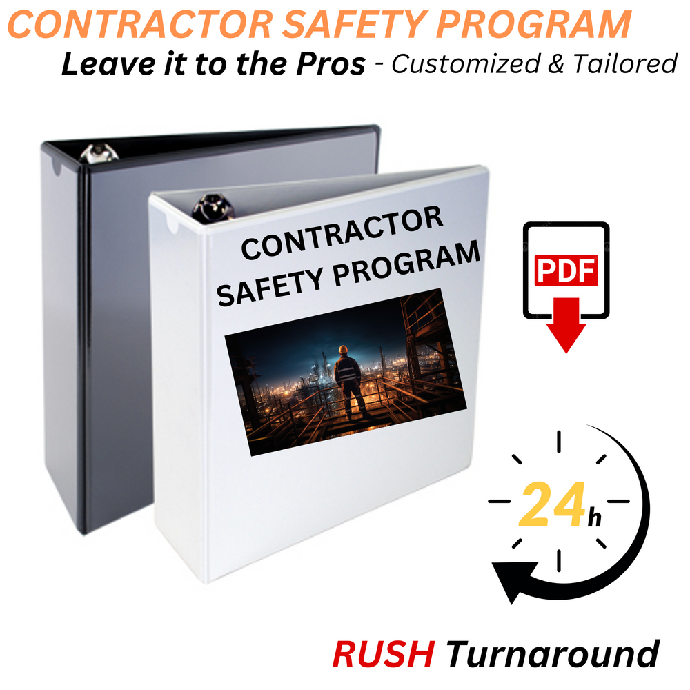 Contractor Safety Controller Contractor Safety Program