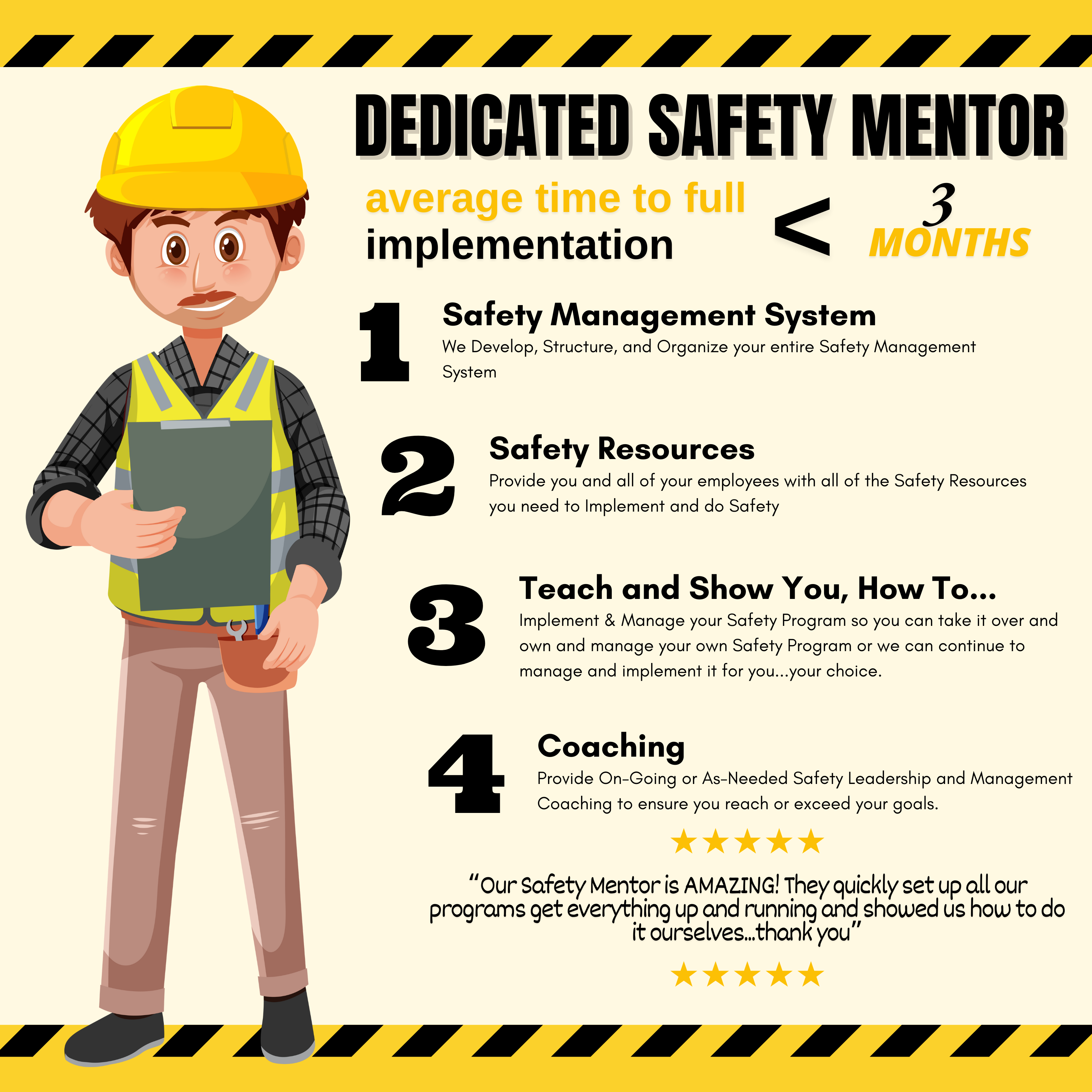 Dedicated Safety Mentor