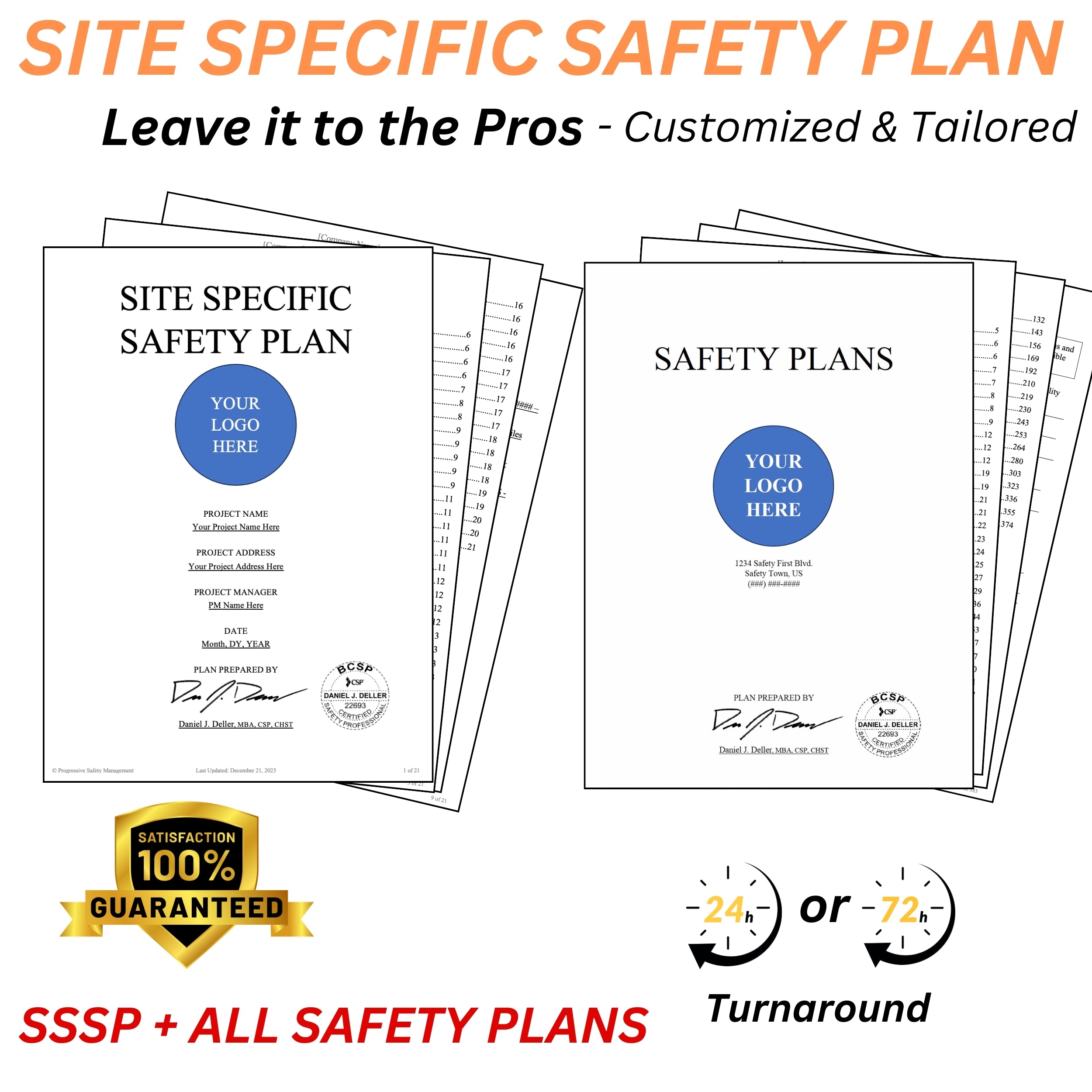 Site Specific Safety Plan