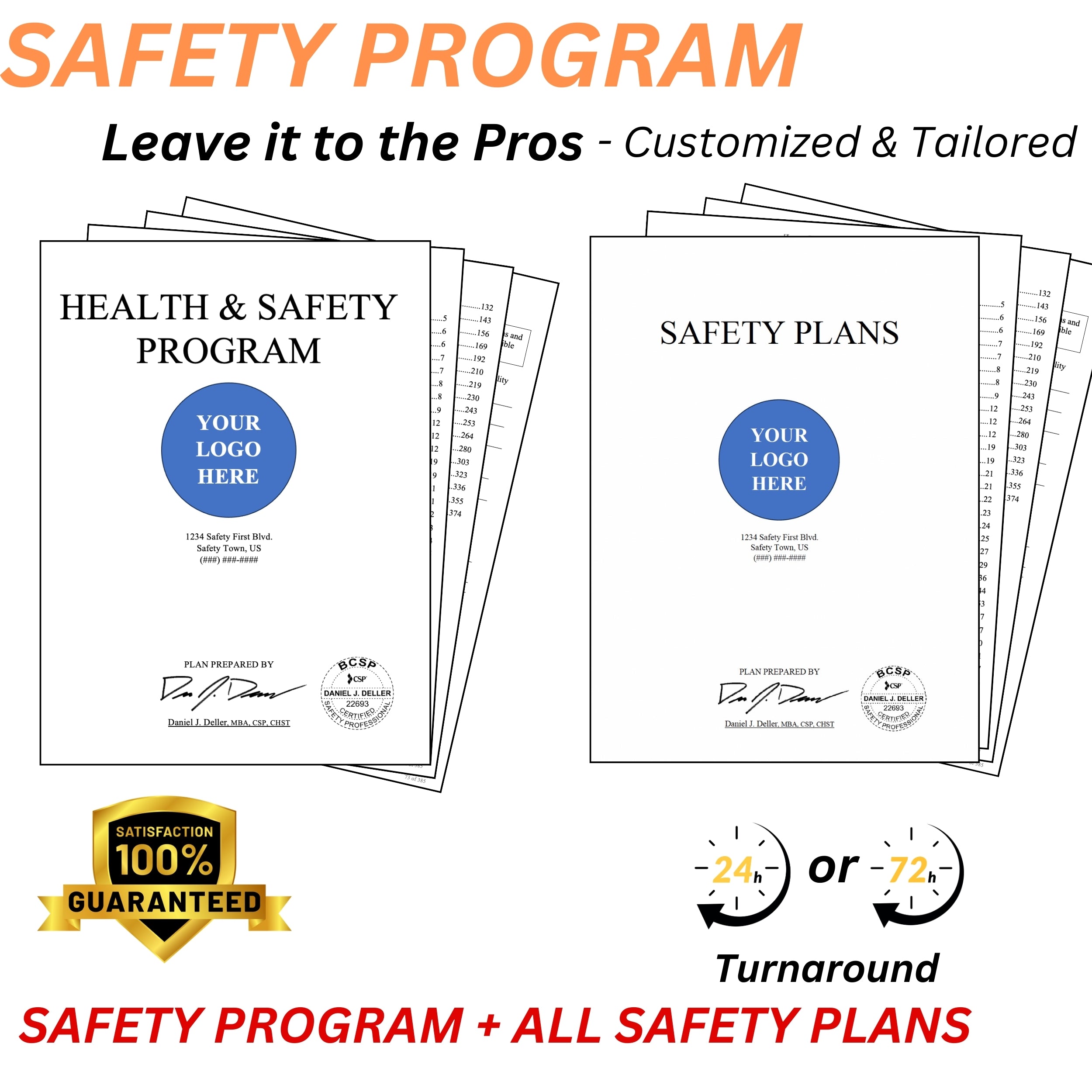 Upgrade Safety Program ONLY to Safety Program + All Safety Plans
