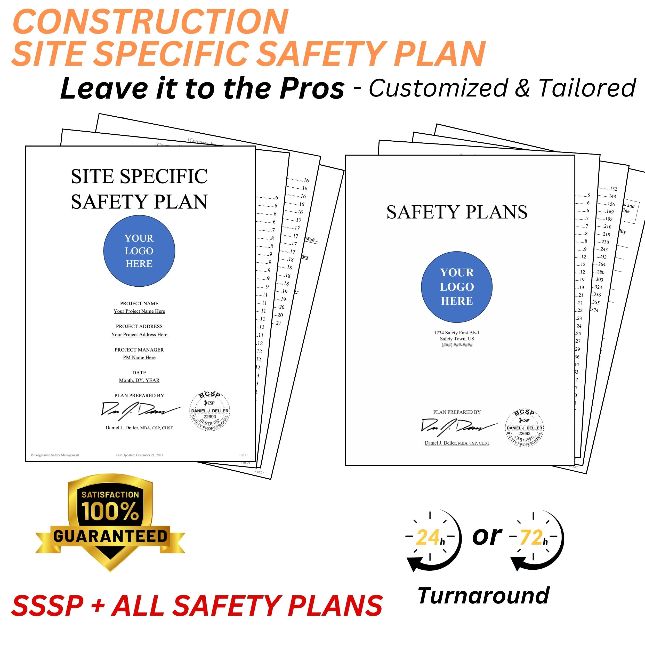 Construction Site Specific Safety Plan