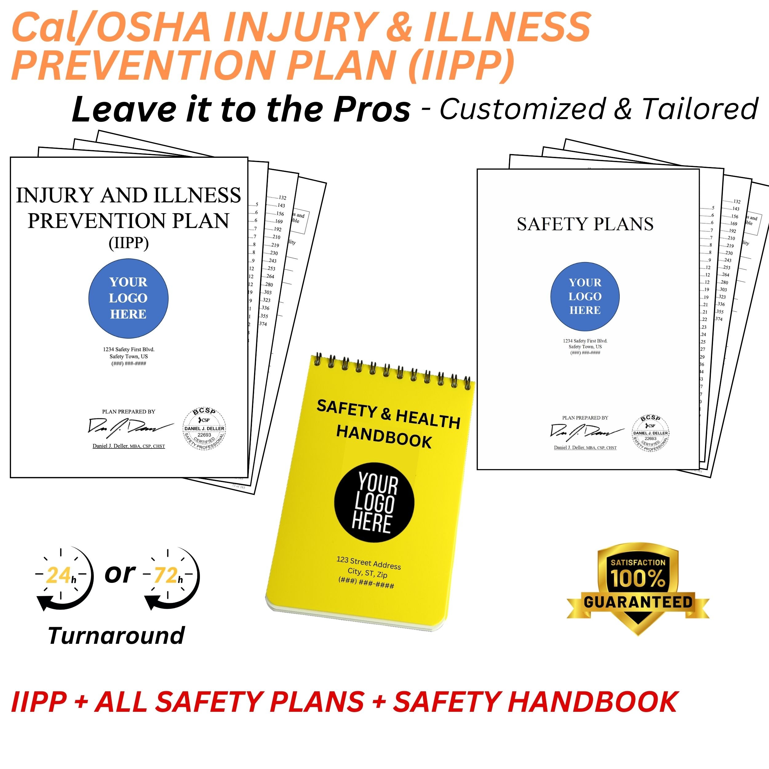 Cal/OSHA IIPP - Injury Illness and Prevention Plan (IIPP)