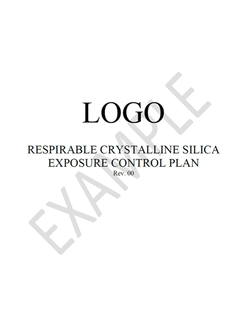 Silica Safety Program (Construction) Silica Safety Program (Construction)